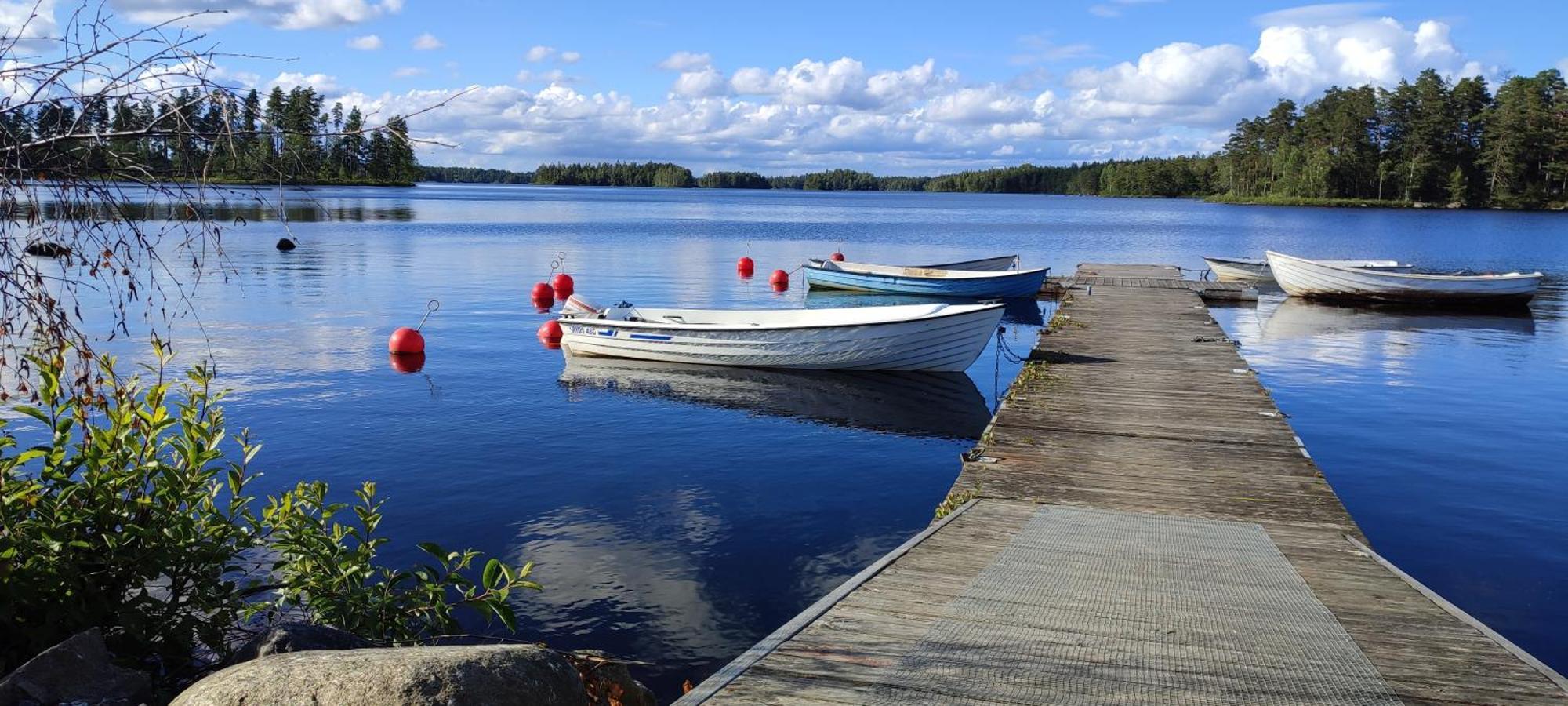 Boende I Malaskog, Near The Lake, Boat, Big Garden Ryssby エクステリア 写真